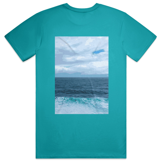 Haven Script Tee, transparent background