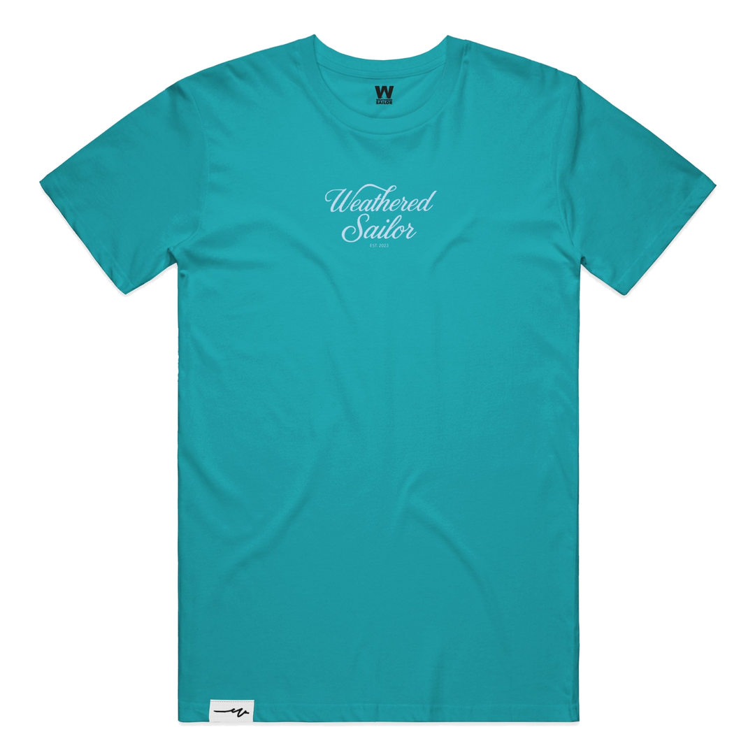 Haven Script Tee, transparent background