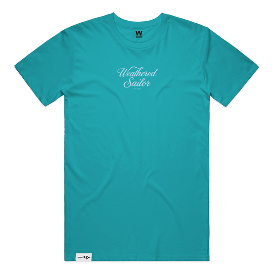 Haven Script Tee, transparent background