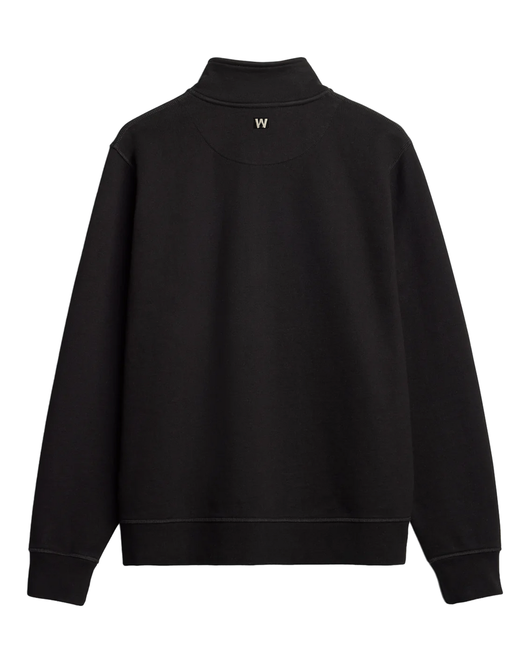 Heavy Anchor Organic French Terry Quarter Zip, transparent background