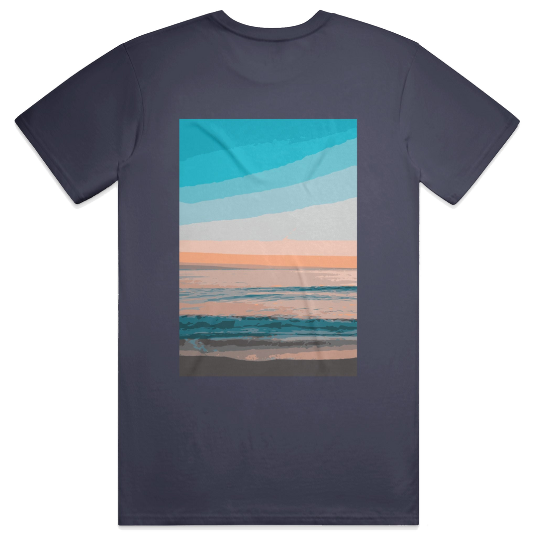 Horizon Script Tee, transparent background