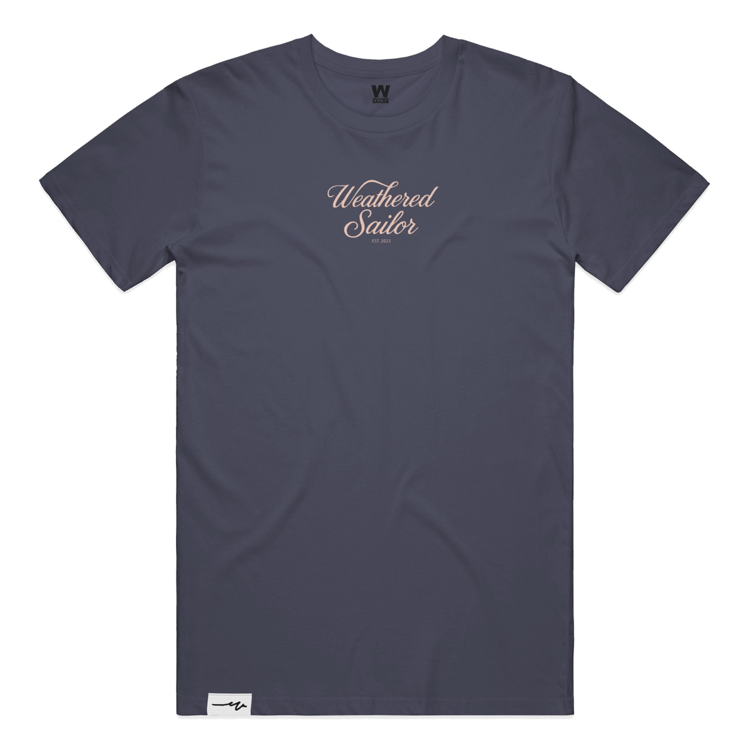 Horizon Script Tee, transparent background