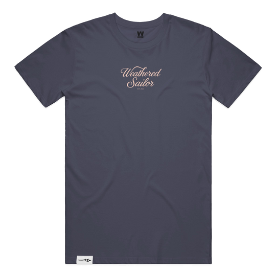 Horizon Script Tee, transparent background