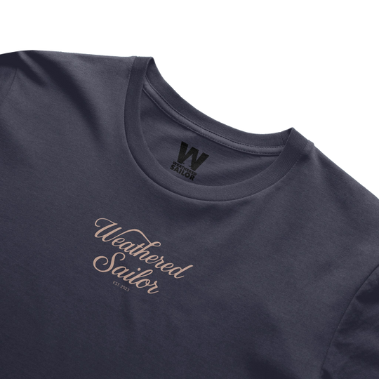 Horizon Script Tee, transparent background