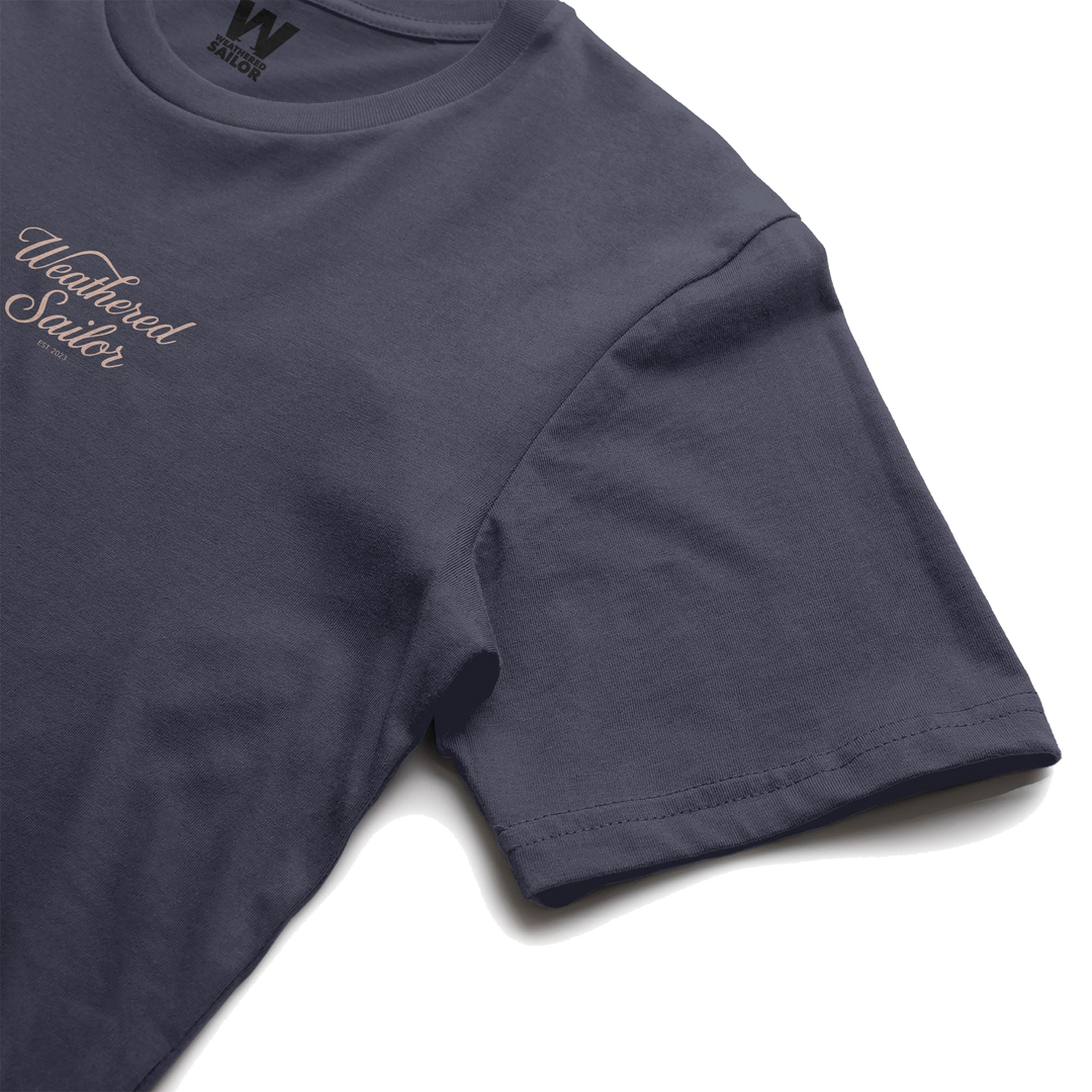 Horizon Script Tee, transparent background