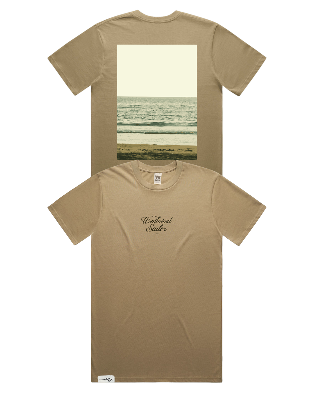Hush Script Tee, transparent background