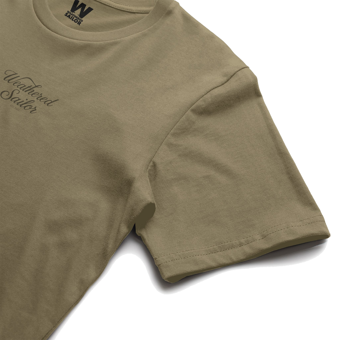 Hush Script Tee, transparent background