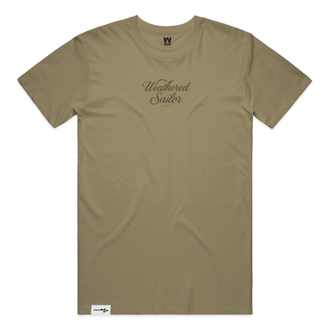 Hush Script Tee