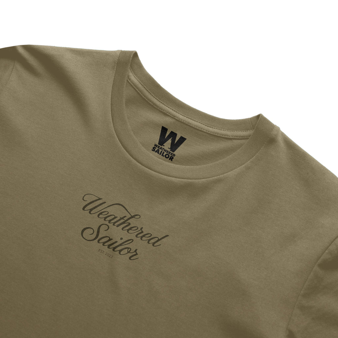 Hush Script Tee
