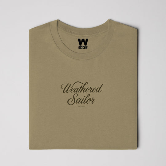 Hush Script Tee