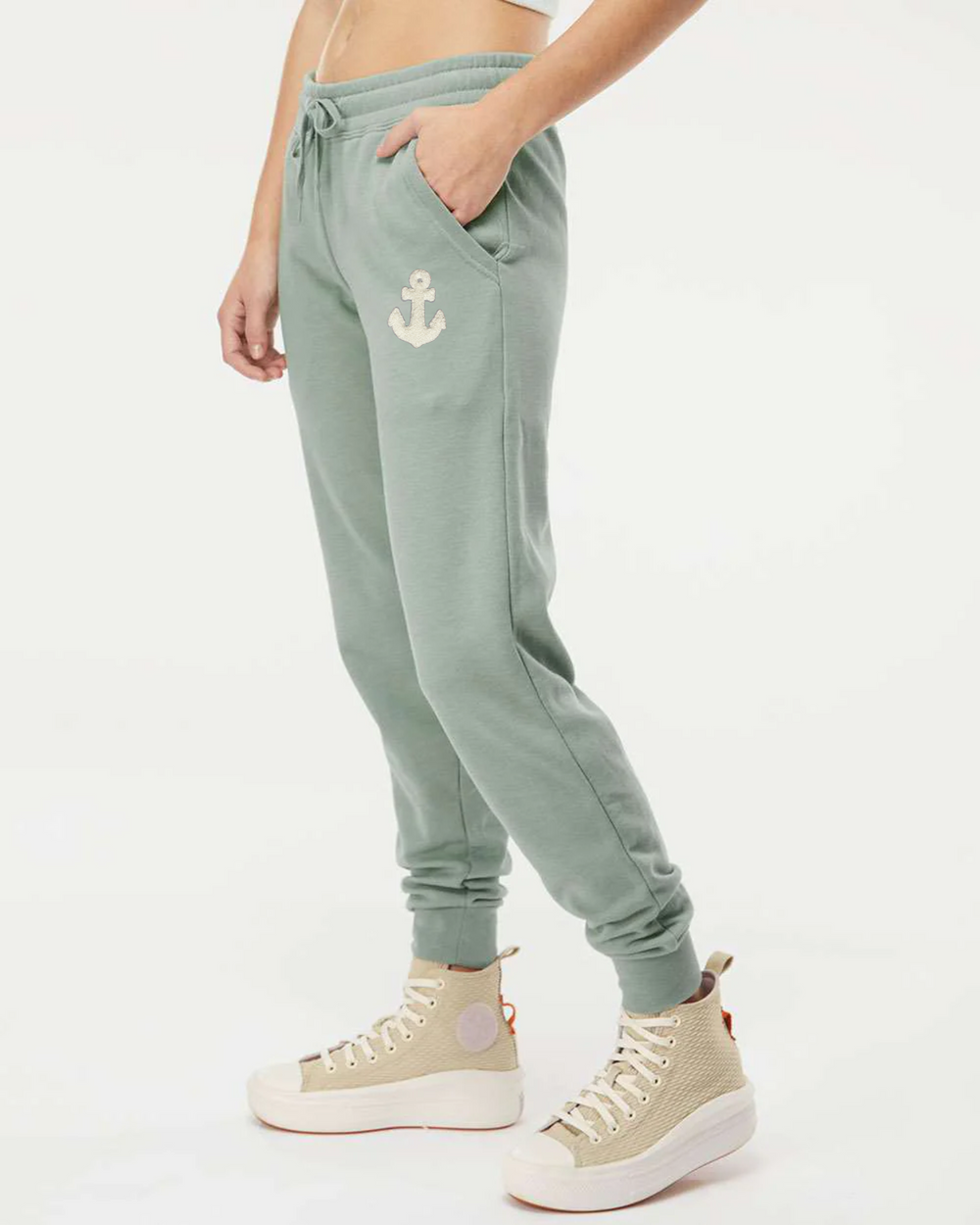 Lady Chenille Anchor Lounger - Pants