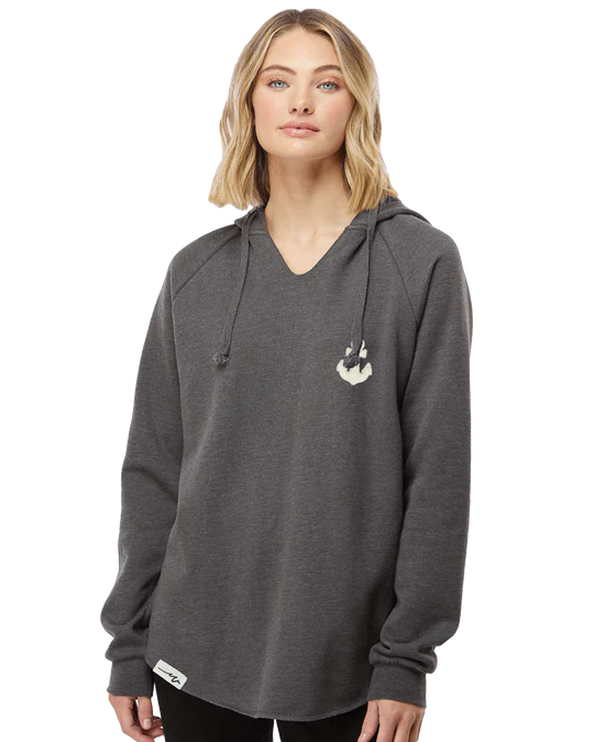 Chenille Anchor Lounger - Hoodie (transparent)