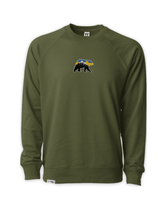 light-bear-at-the-mountains-crew-charcoal-heather — float