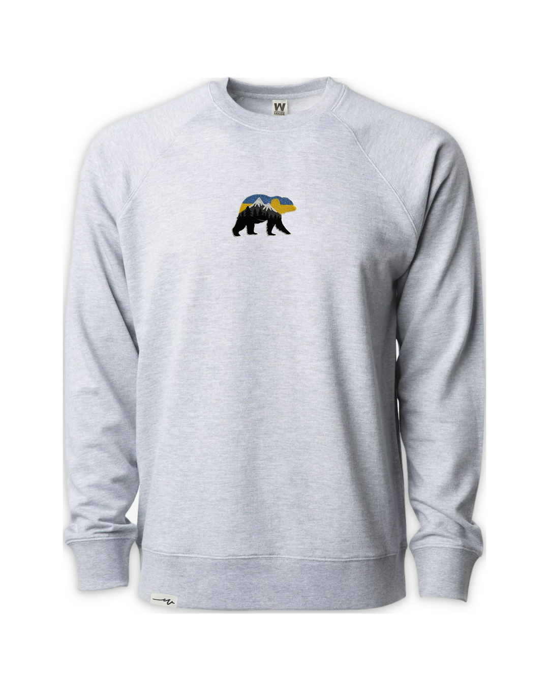 light-bear-at-the-mountains-crew-charcoal-heather — float