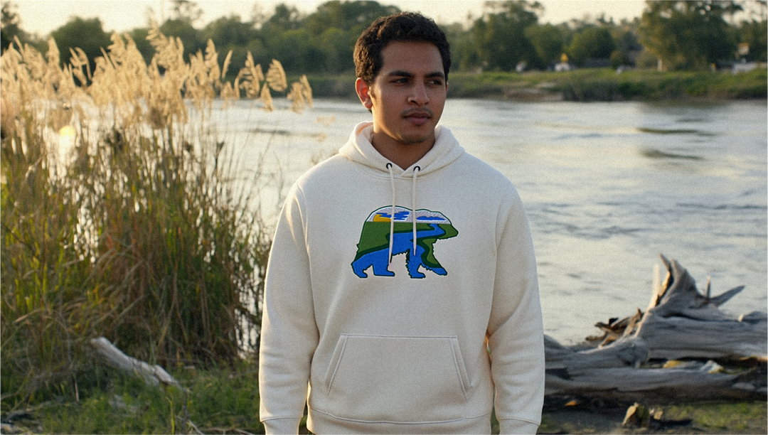 At The River Silky Hoodie