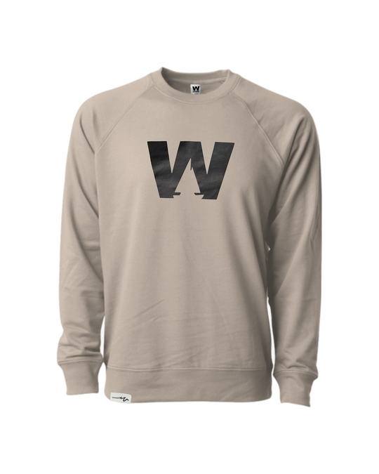 Og W Lightweight Crew, transparent background