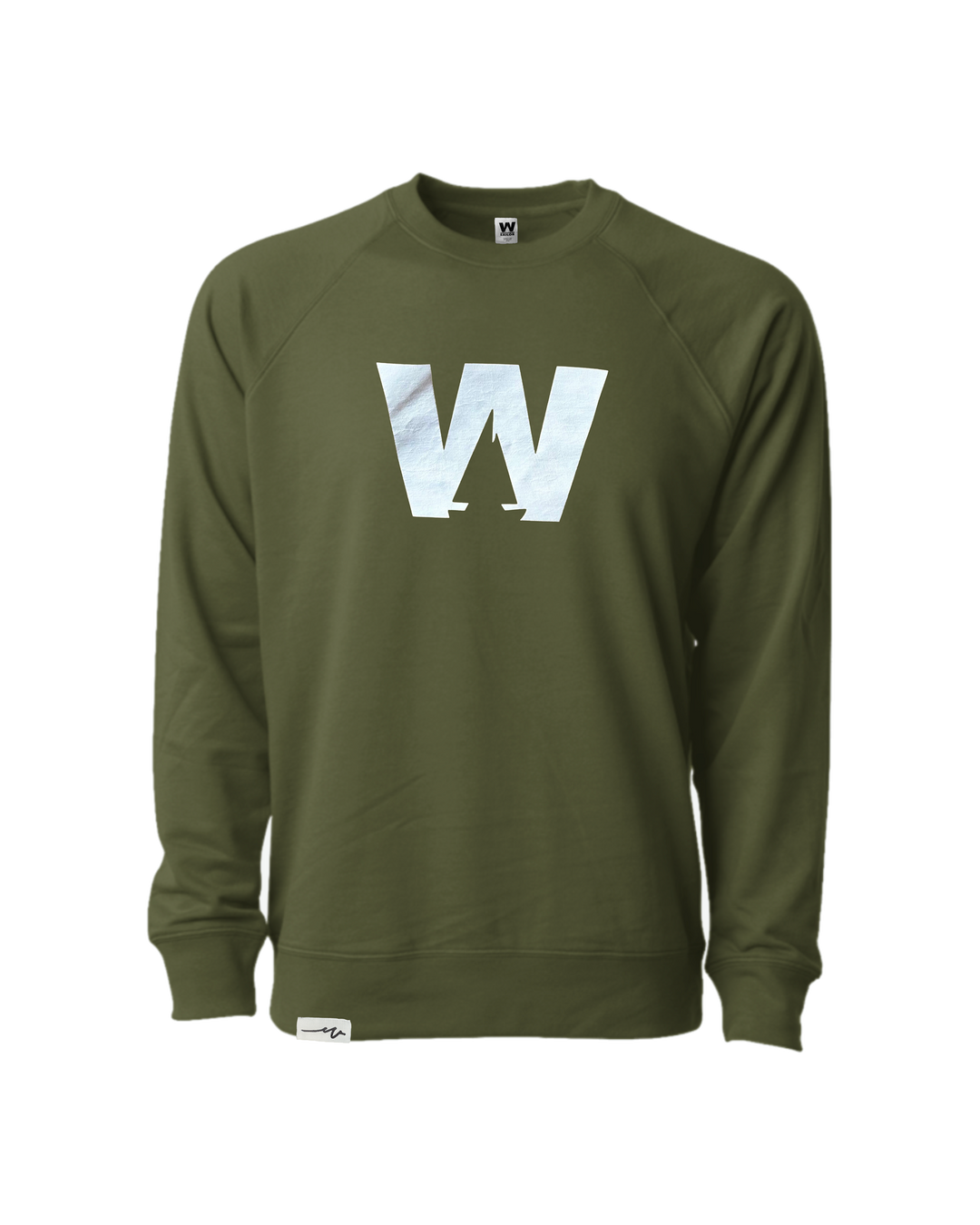 Og W Lightweight Crew, transparent background