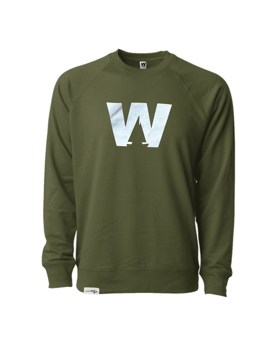 Og W Lightweight Crew, transparent background