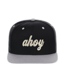 Ahoy White Puff Flat Bill