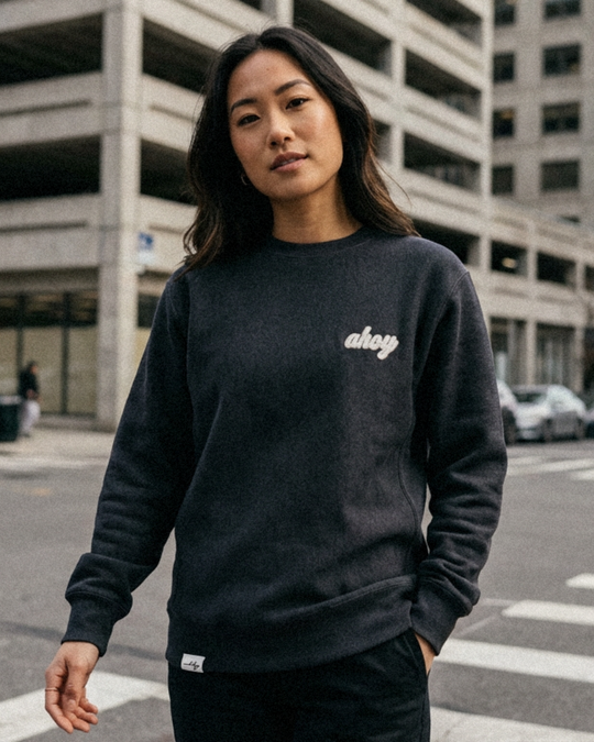 Chenille Heavy Crew Ahoy