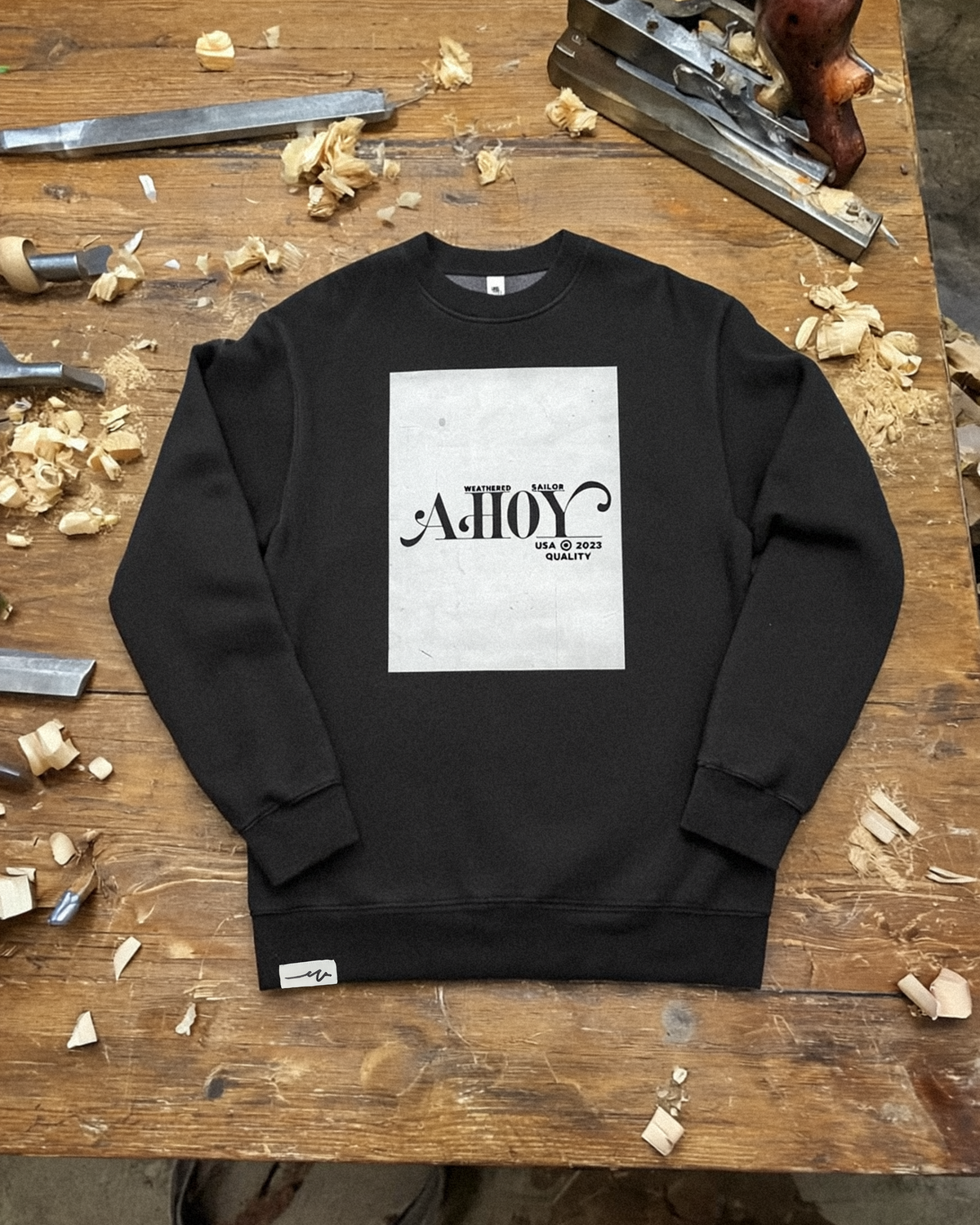 Ahoy Quality Faded Crew — Weathered Sailor