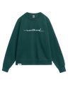 Sketchy Weathered Organic Raglan Terry Crew