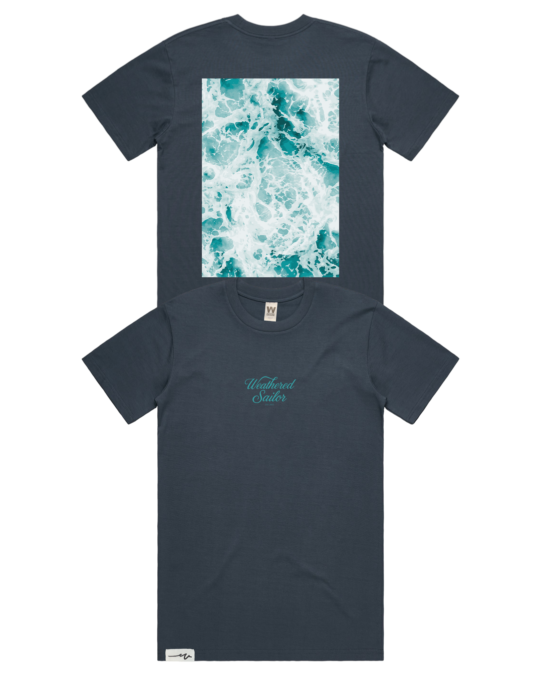 Rapture Script Tee, transparent background