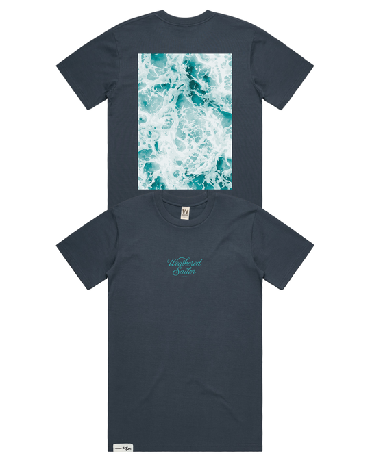 Rapture Script Tee, transparent background