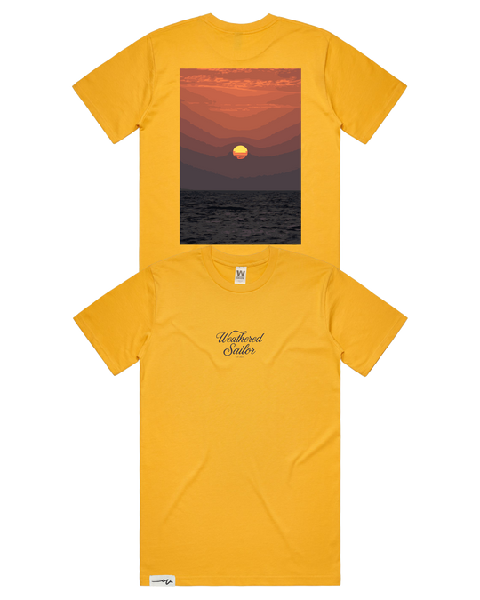 Rebirth Script Tee, transparent background