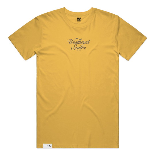 Rebirth Script Tee, transparent background