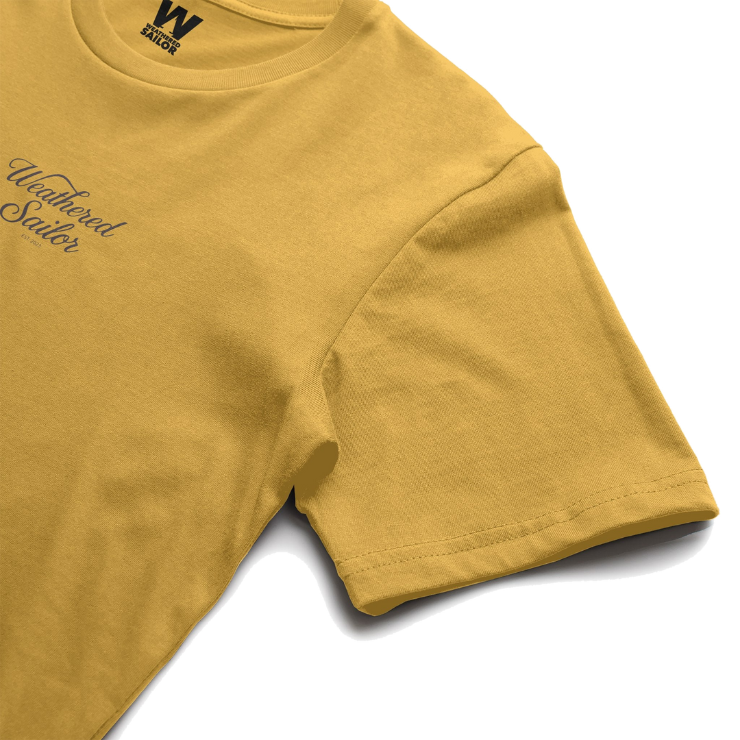 Rebirth Script Tee, transparent background