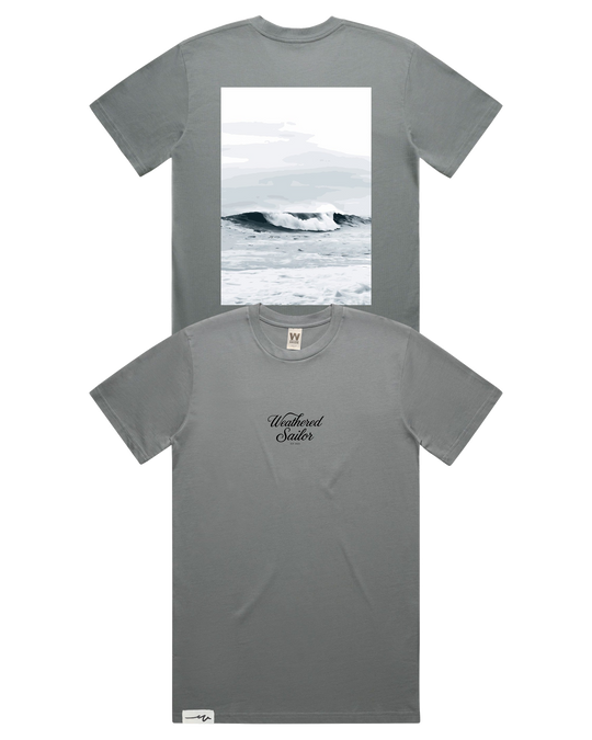 Resilience Script Tee, transparent background