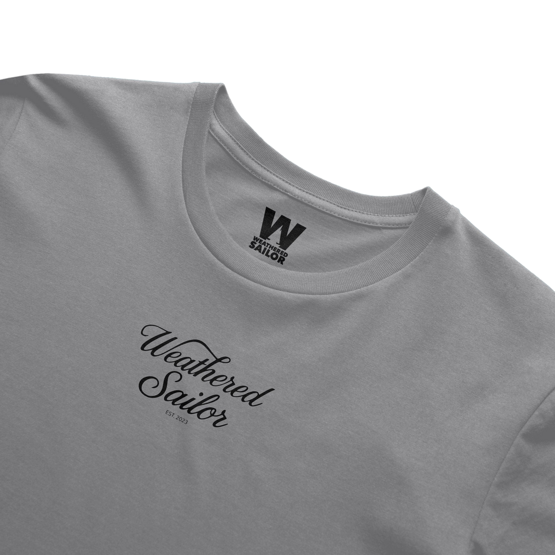 Resilience Script Tee, transparent background