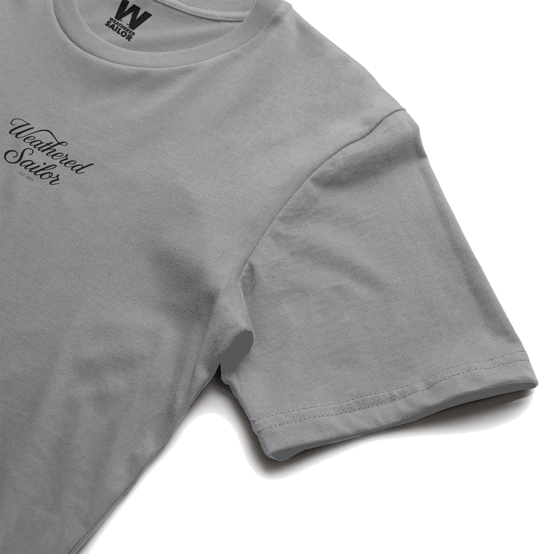 Resilience Script Tee, transparent background