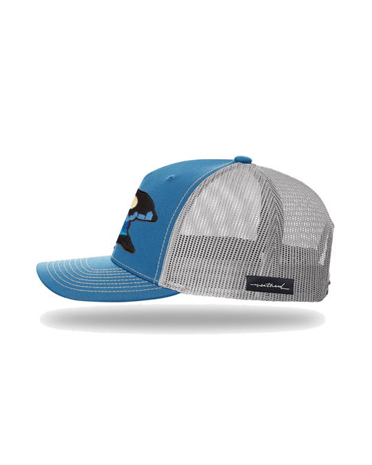 Richardson Five Panel Trucker Cap, transparent background