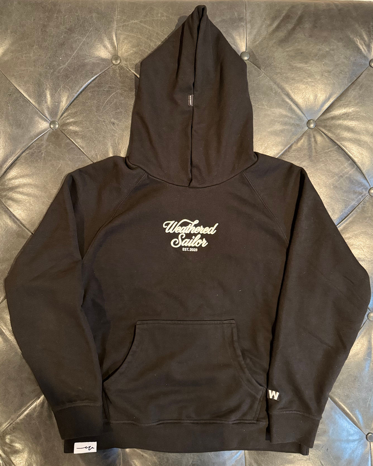 Script Heavyweight Raglan French Terry Hood