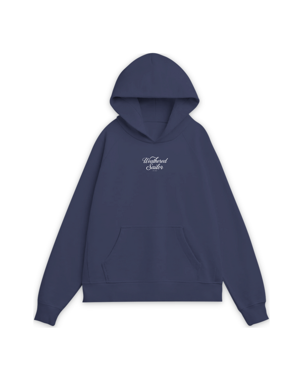 Script Heavyweight Raglan French Terry Hood — float