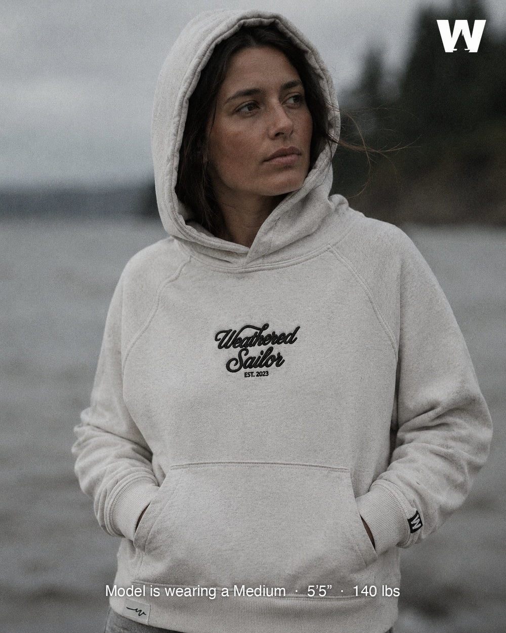Script Heavyweight Raglan French Terry Hood