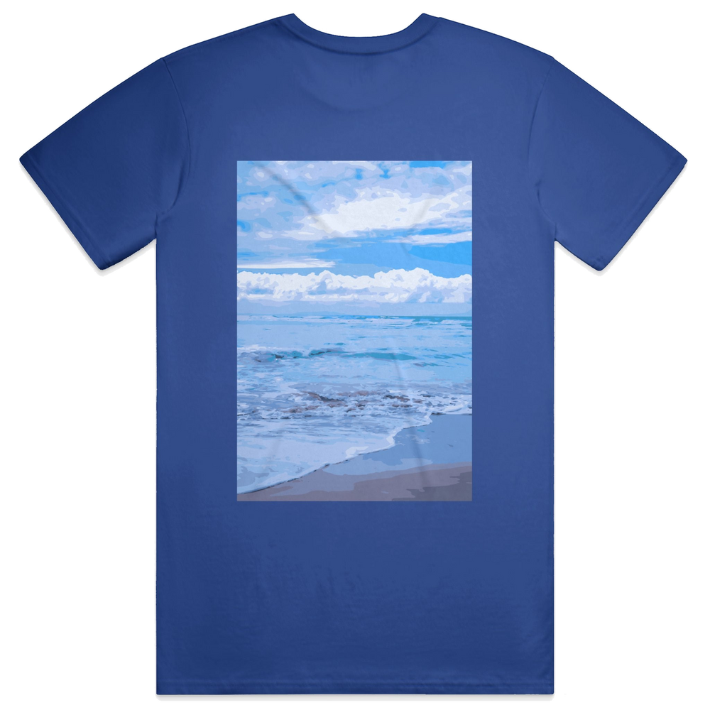 Shore Script Tee, transparent background