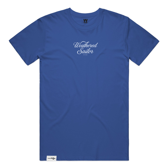 Shore Script Tee, transparent background