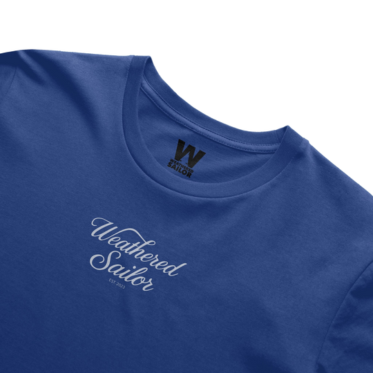 Shore Script Tee, transparent background