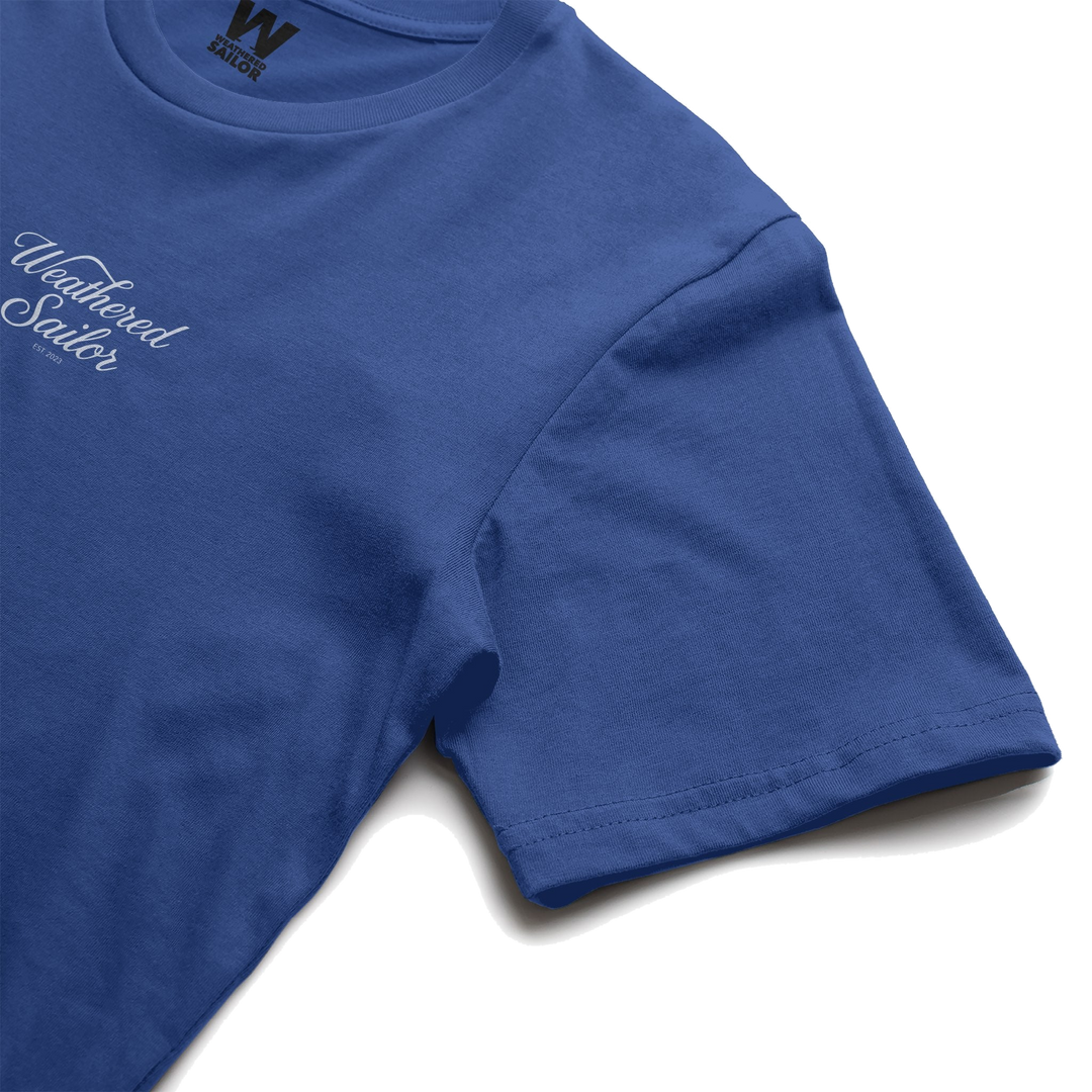 Shore Script Tee, transparent background