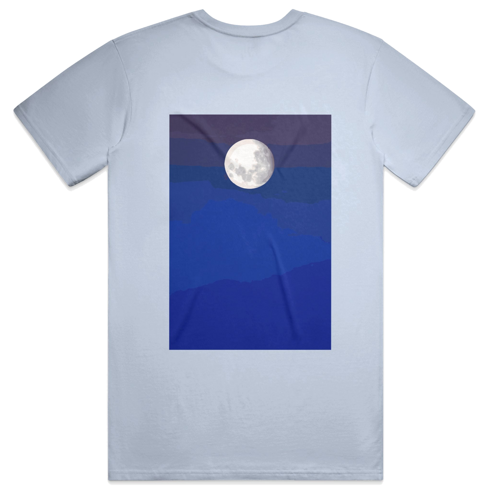 Silent Script Tee, transparent background