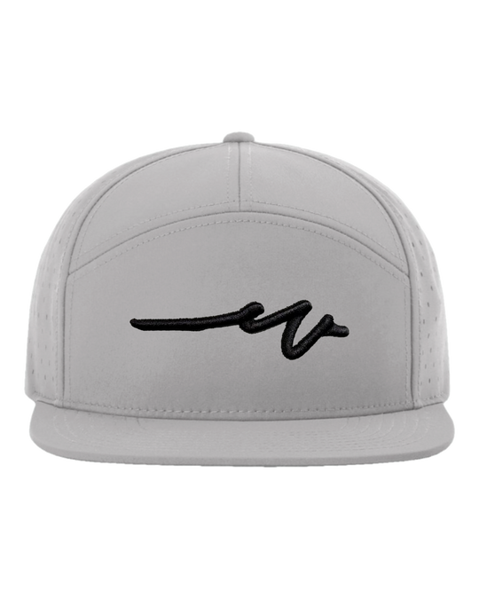 Sketchy Dub 7 Panel Wick Hat, transparent background