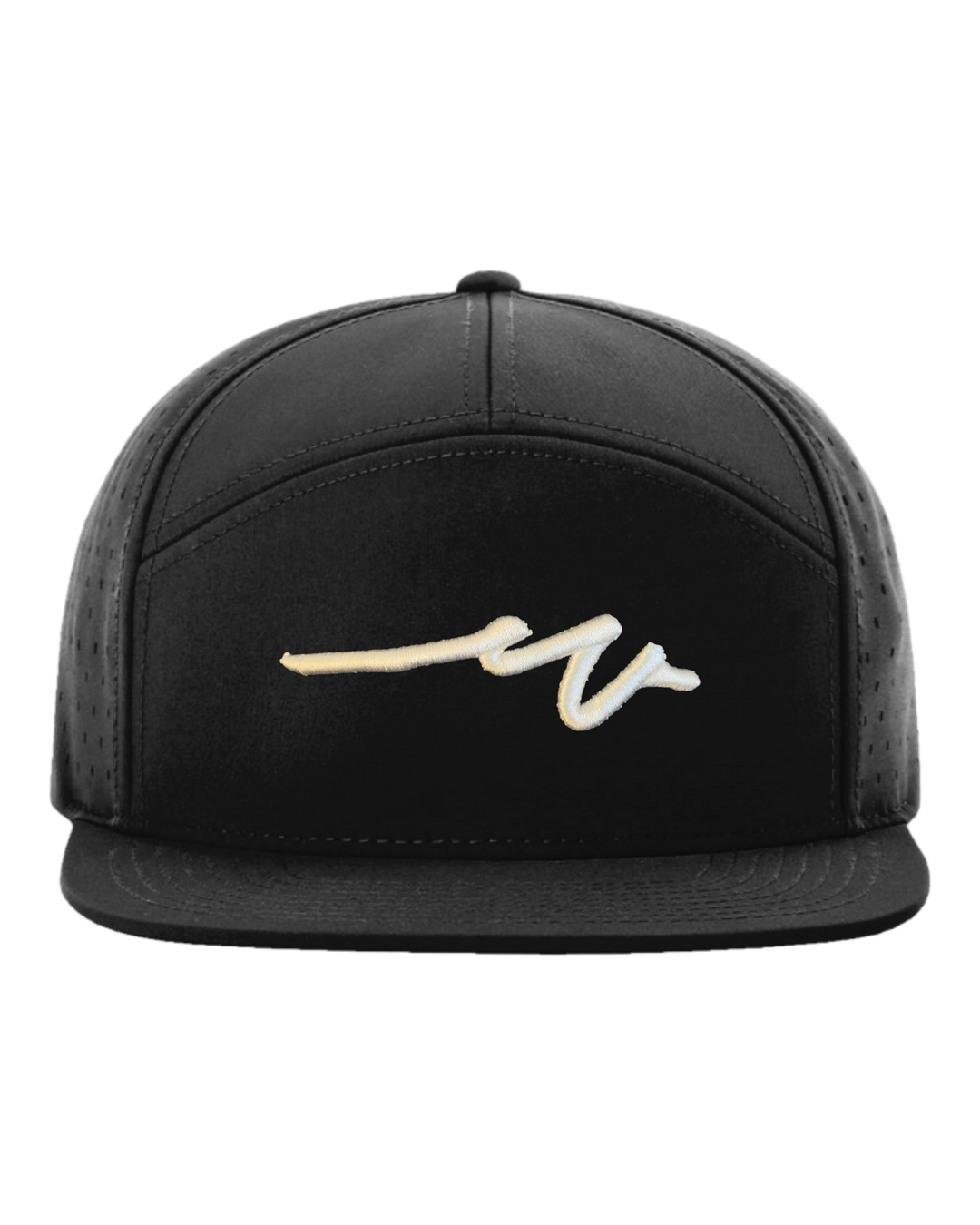 Sketchy Dub 7 Panel Wick Hat, transparent background