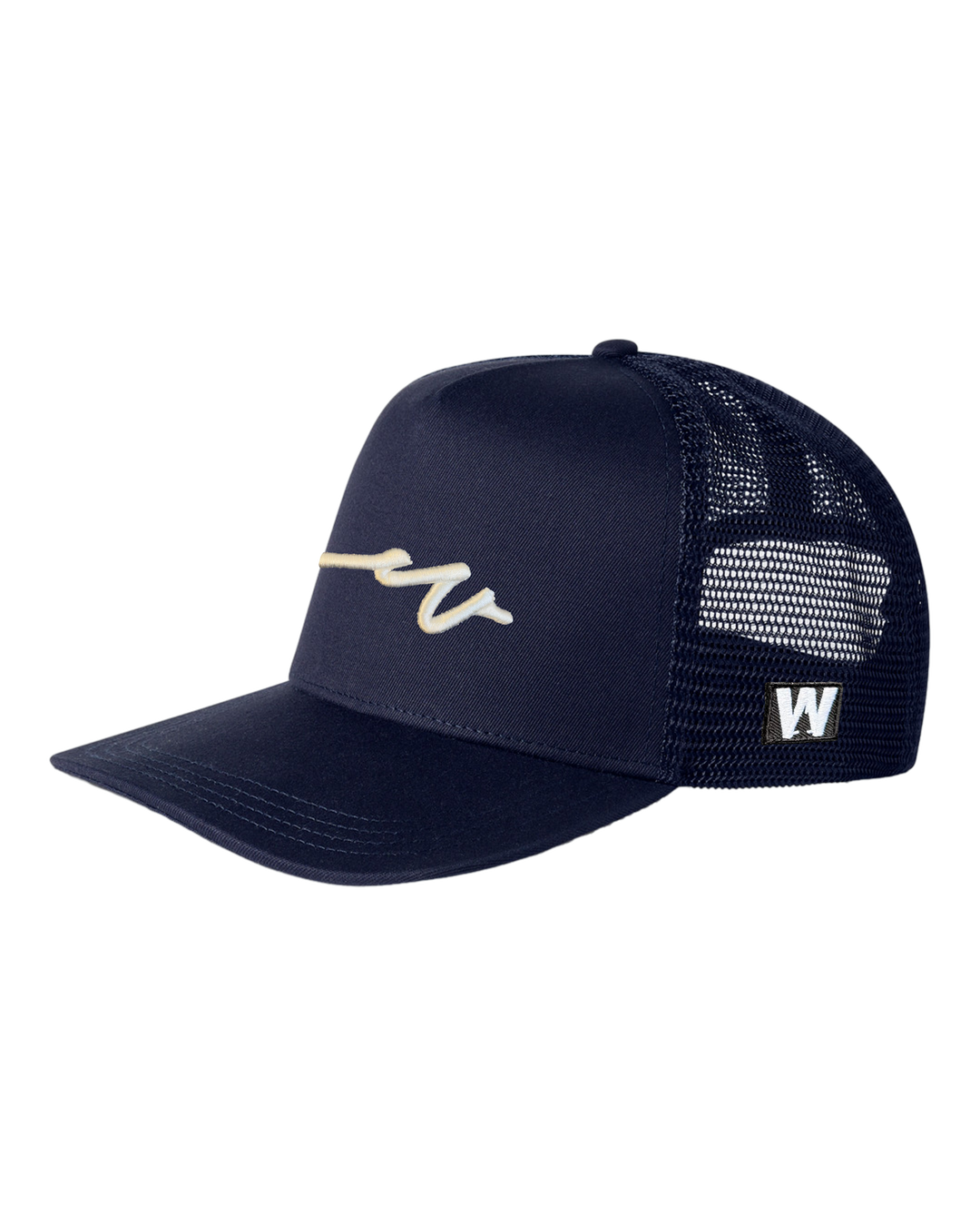 Sketchy Dub Solid Trucker, transparent background
