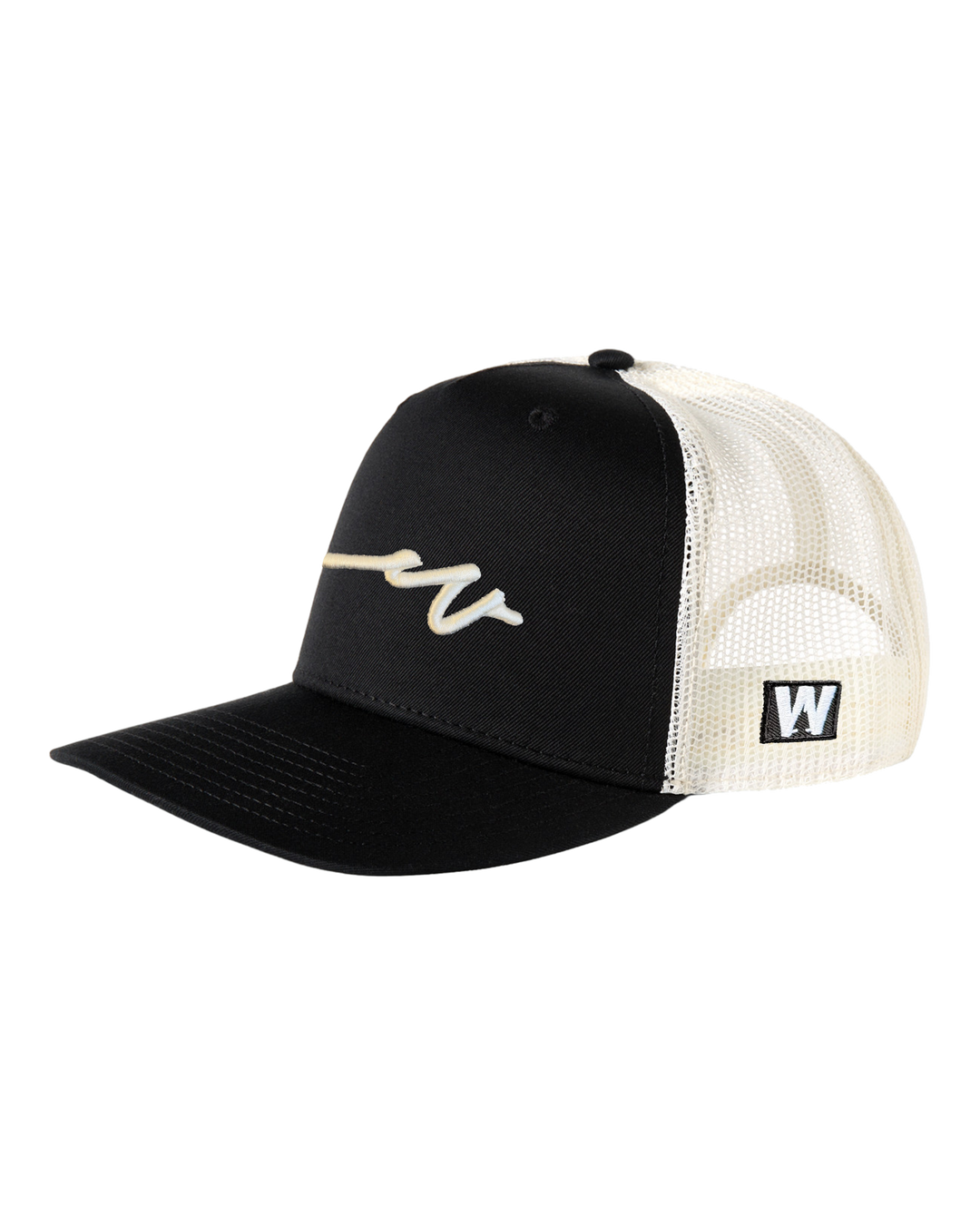 Sketchy Dub Trucker, transparent background