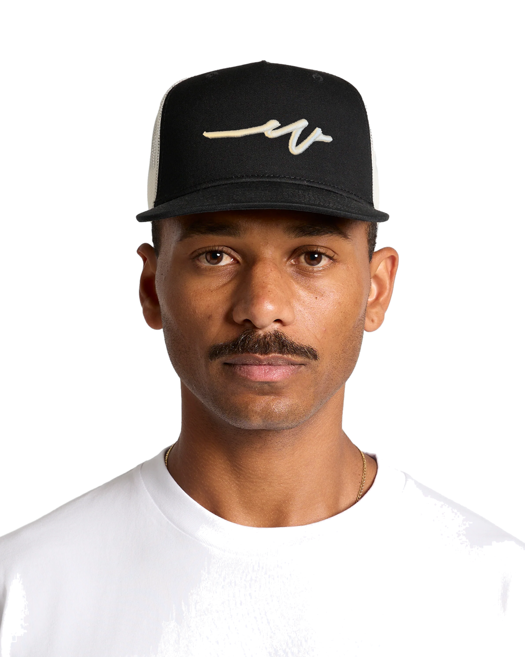 Sketchy Dub Trucker, transparent background