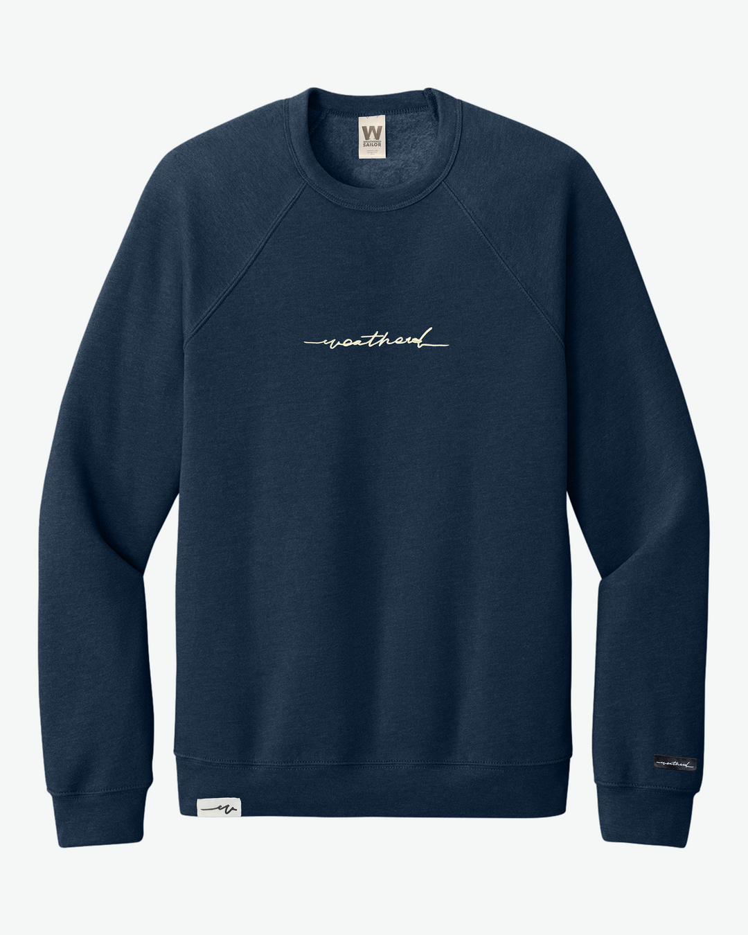 Sketchy Sponge Raglan Crew