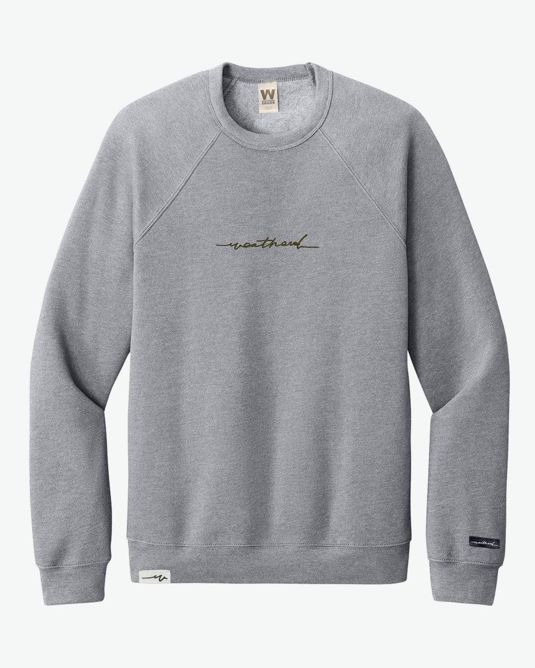 Sketchy Sponge Raglan Crew